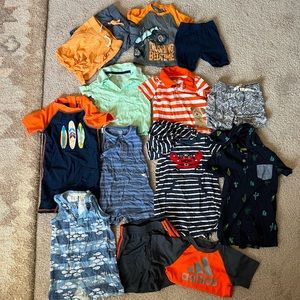 Baby boys spring/summer clothes - 12m